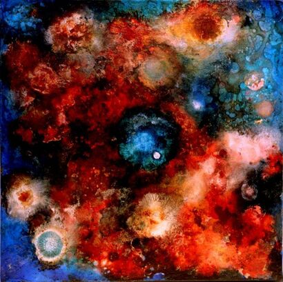 Grande Nebulosa - a Paint Artowrk by Marval Theòs